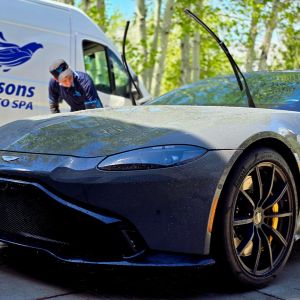 Aston Martin getting detailed